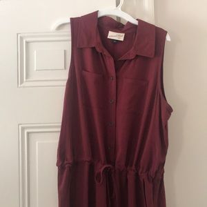 Maroon jumper / romper